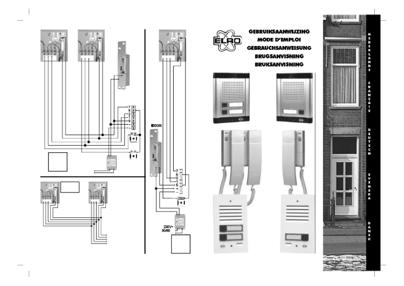 Page 1 de la notice Manuel utilisateur Elro IB50