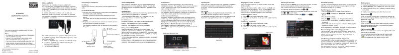 Page n°1 - Guide de démarrage rapide Pioneer SPH-DA100