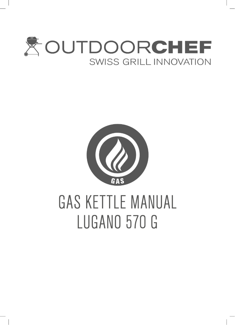 Image de la première page du manuel de l'appareil Lugano 570 G