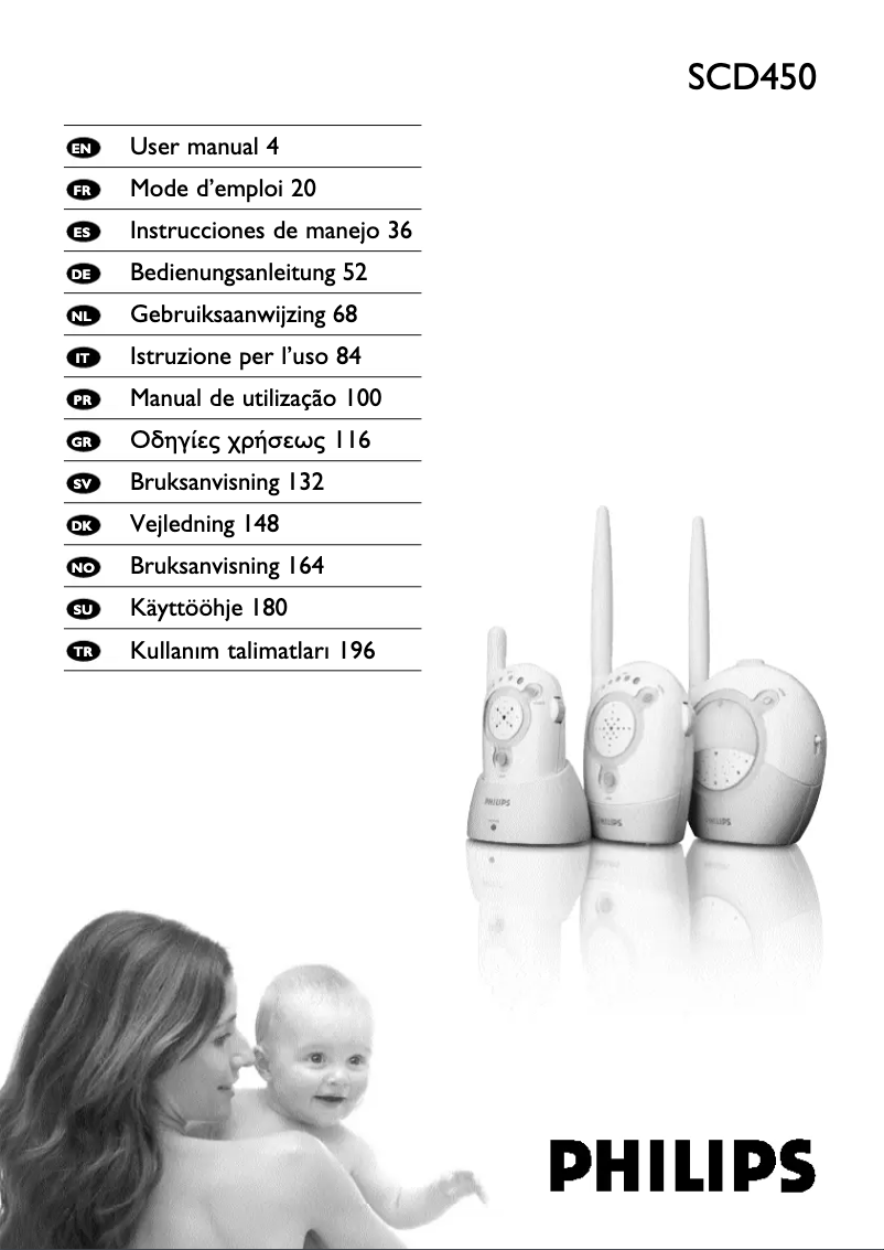 Image de la première page du manuel de l'appareil SCX450
