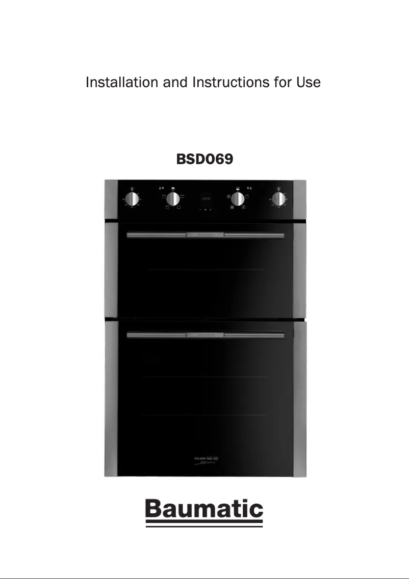 Imagen de la primera página del manual del dispositivo BSDO69