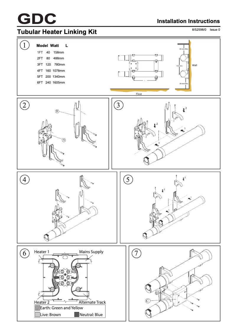 Page n°1 - Manuel utilisateur Dimplex ECOT6FT