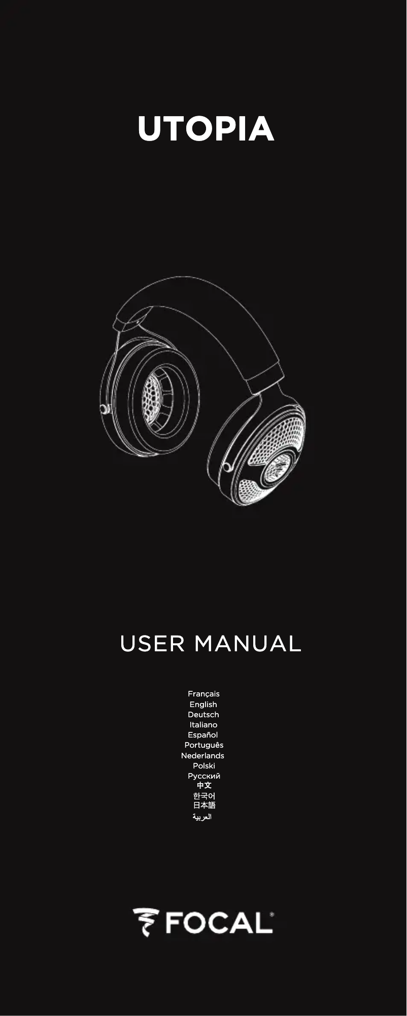 Image de la première page du manuel de l'appareil Utopia