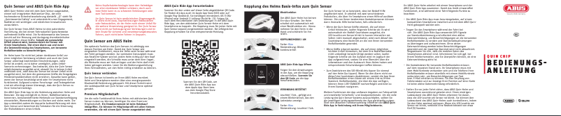 Page n°1 - Manuel utilisateur Abus Viantor QUIN