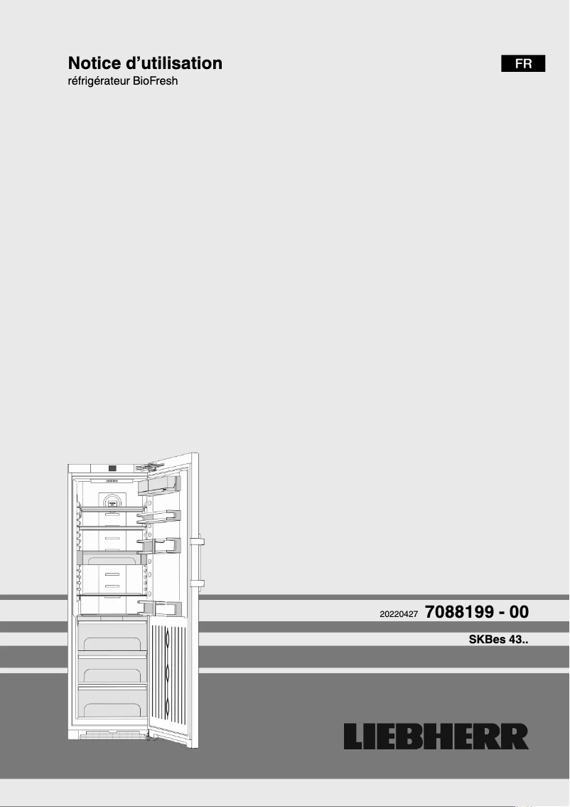 Image de la première page du manuel de l'appareil SKBes 4360