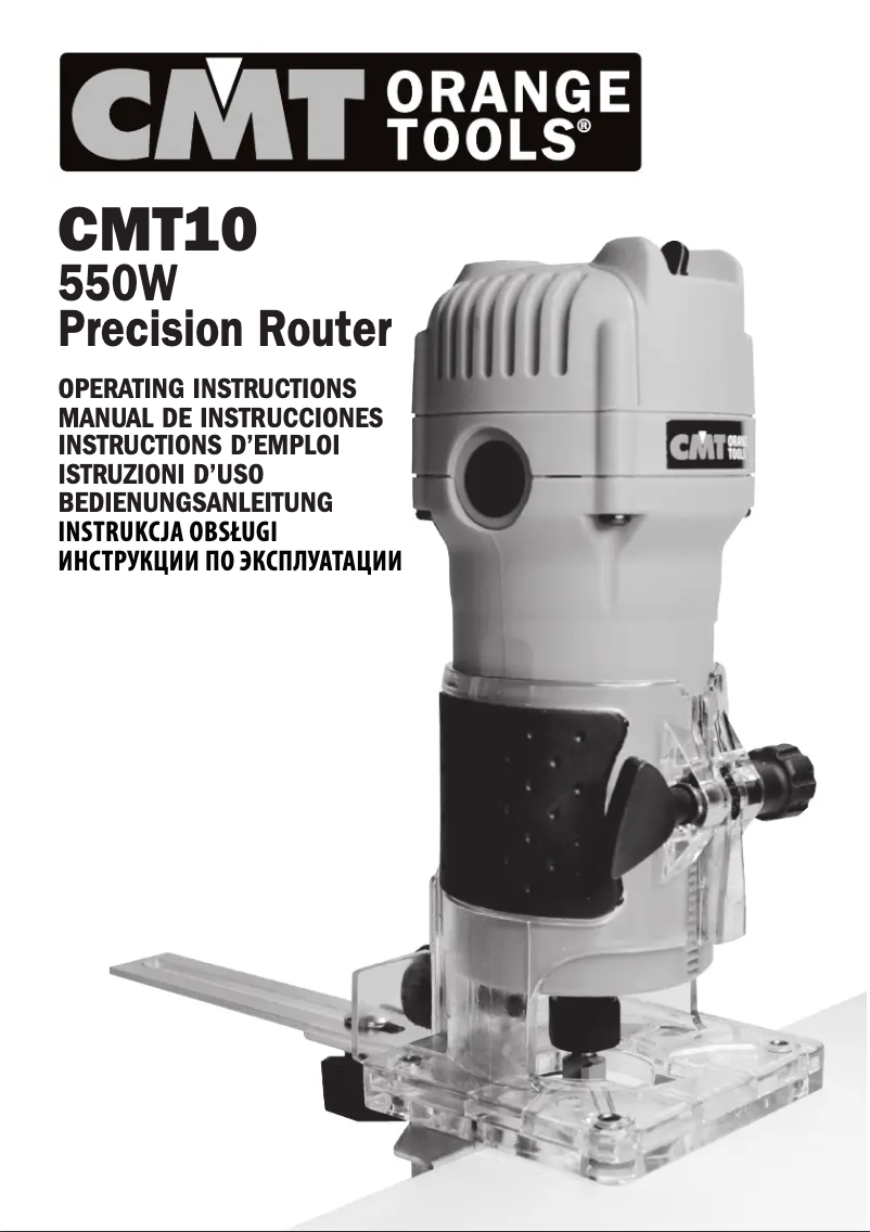 Page n°1 - Manuel utilisateur CMT Orange Tools CMT10
