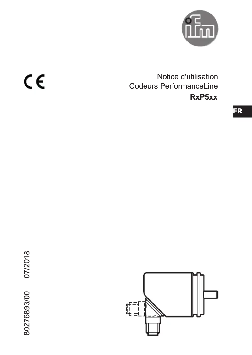 Page n°1 - Manuel utilisateur IFM ROP524