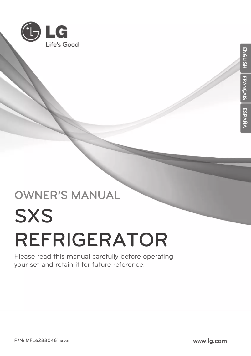 Page n°1 - Manuel utilisateur LG GWL227HHXV