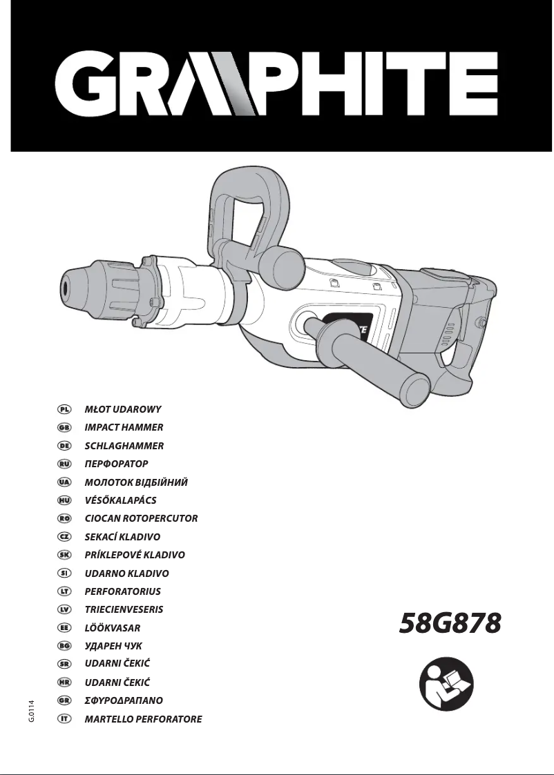 Page 1 de la notice Manuel utilisateur Graphite 58G878