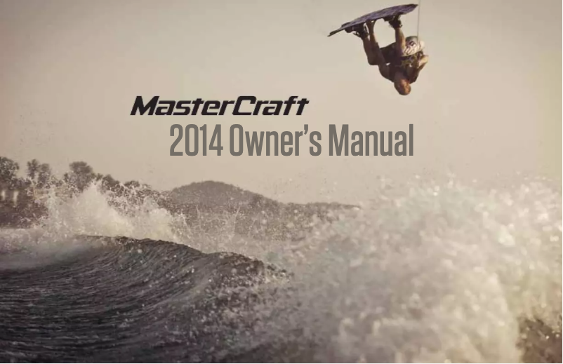 Page n°1 - Manuel utilisateur MasterCraft X30
