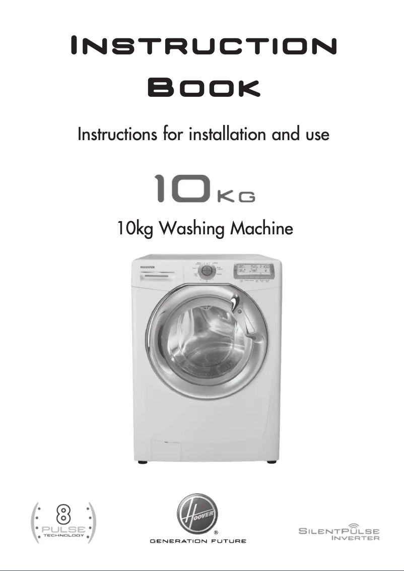 Page n°1 - Manuel utilisateur Hoover DYN 166P8BC-80