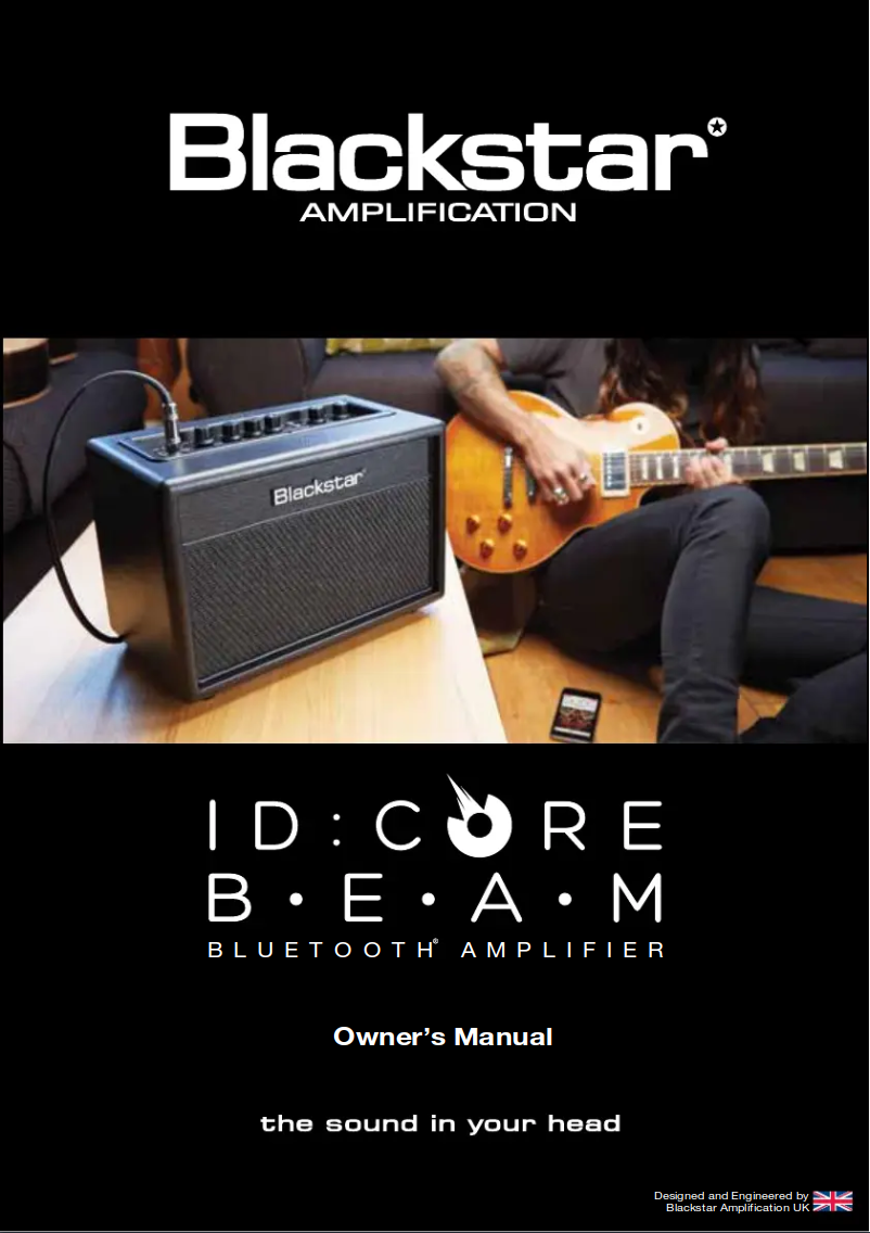 Page n°1 - Manuel utilisateur Blackstar ID Core Beam