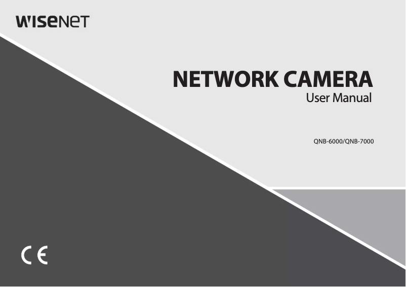 Page n°1 - Manuel utilisateur Hanwha QNB-6000