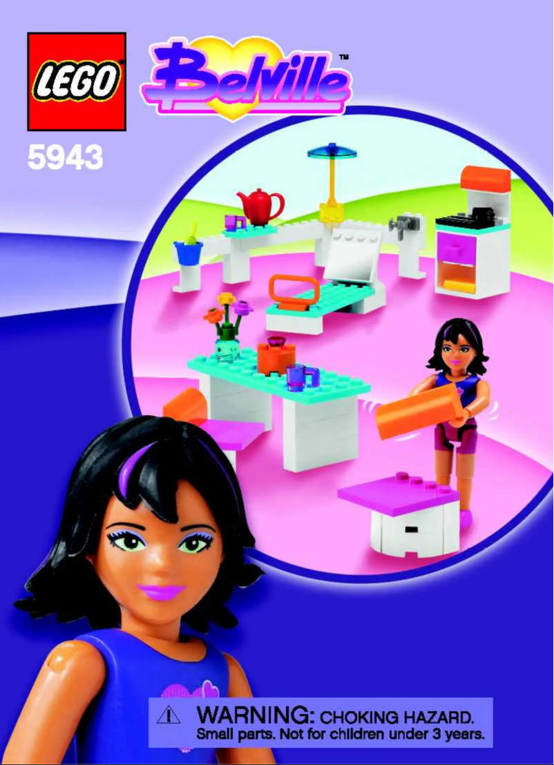Page 1 de la notice Manuel utilisateur Lego Belville 5943