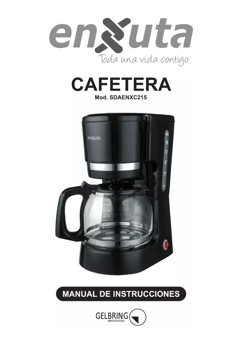 Page n°1 - Manuel utilisateur Enxuta SDAENXC215