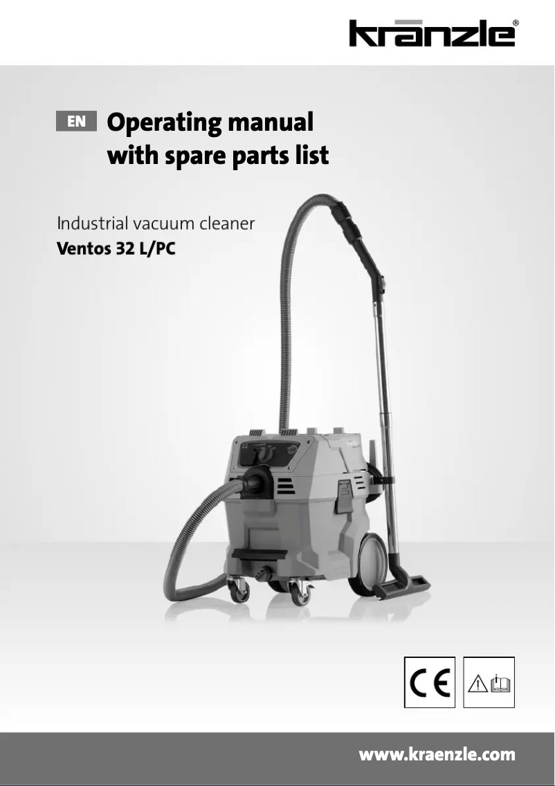 Page n°1 - Manuel utilisateur Kränzle Ventos 32 L/PC