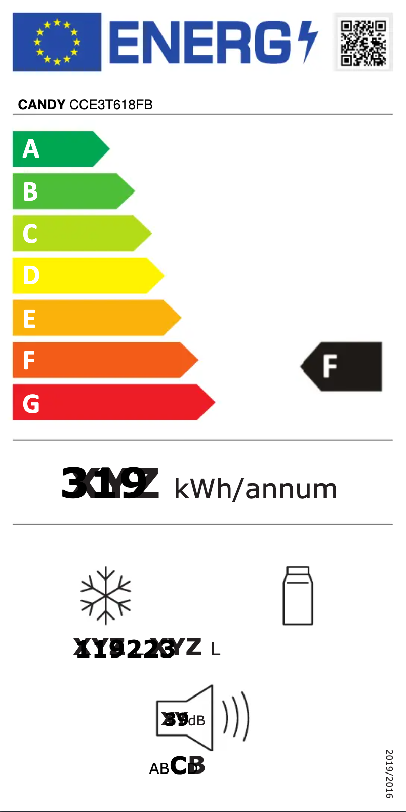 Image de la première page du manuel de l'appareil CCE3T618FB