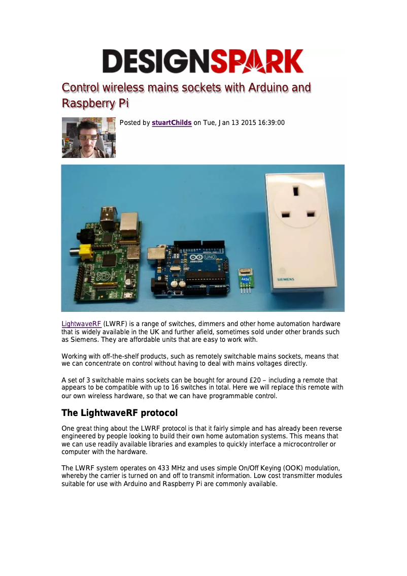 Page n°1 - Manuel utilisateur Raspberry Pi Model A+