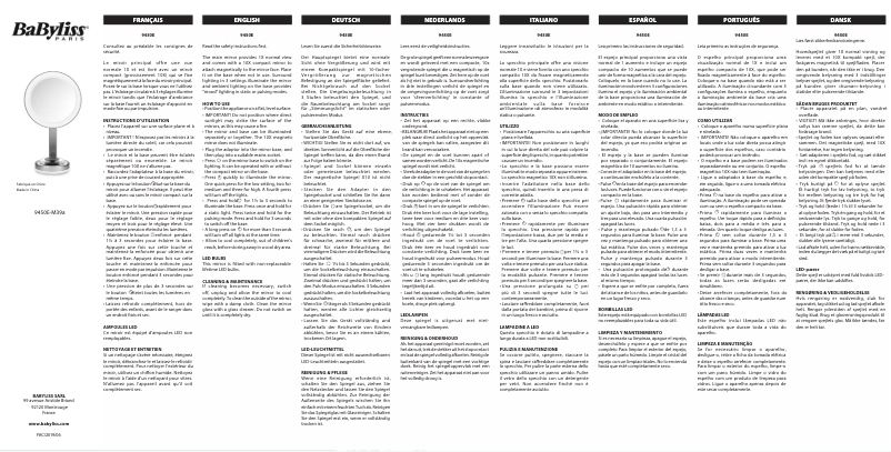 Image de la première page du manuel de l'appareil 9450E