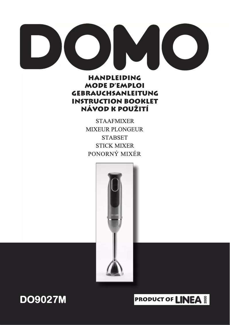Page n°1 - Manuel utilisateur Domo DO9027M