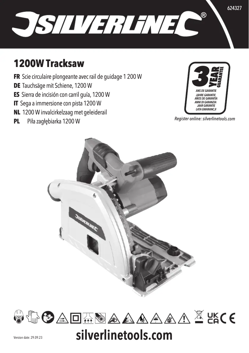 Page n°1 - Manuel utilisateur Silverline 624327