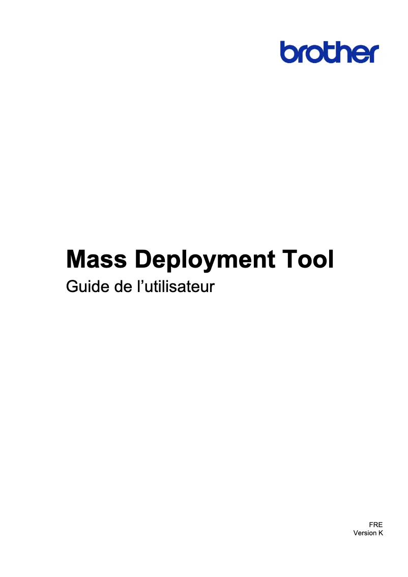 Image de la première page du manuel de l'appareil MFC-L6800DW