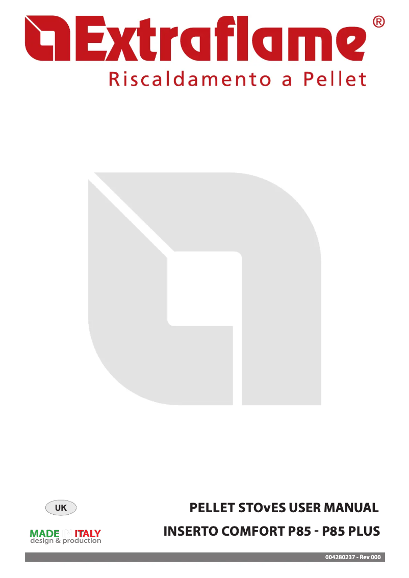 Imagen de la primera página del manual del dispositivo Comfort P85 Plus