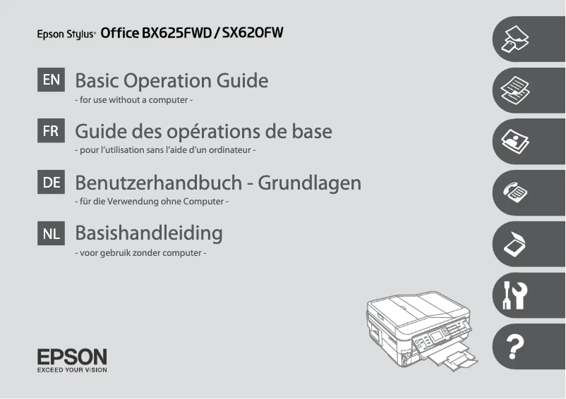 Page n°1 - Manuel utilisateur Epson Stylus Office T1110