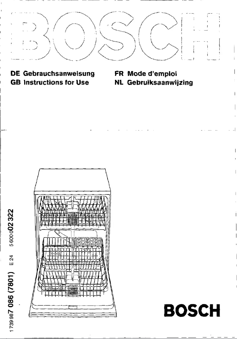 Page 1 de la notice Manuel utilisateur Bosch SGI4900256