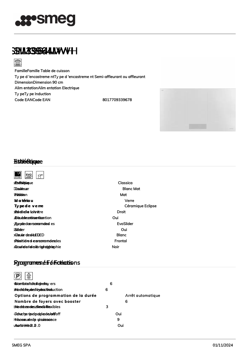 Image de la première page du manuel de l'appareil SIM3964MWH