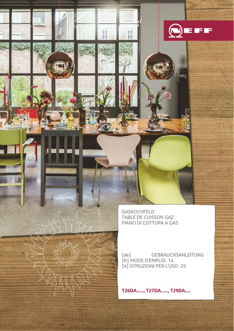 Page n°1 - Manuel utilisateur Neff T26DA59N0D
