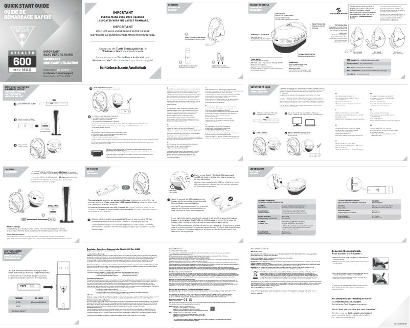 Página 1 del manual Manual de usuario Roccat Stealth 600 Gen 2 MAX