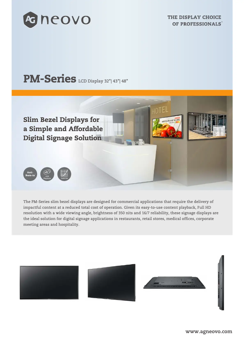 Image de la première page du manuel de l'appareil PM-48