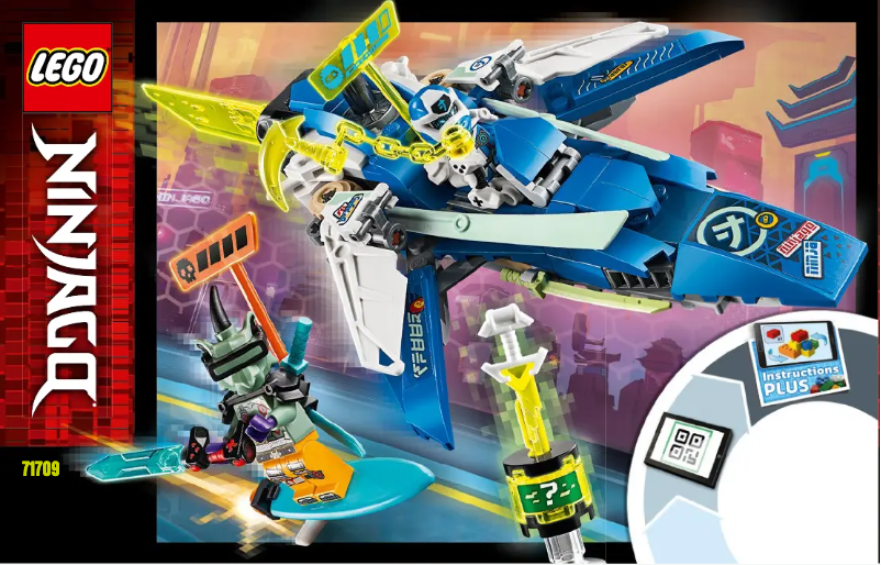 Page 1 de la notice Manuel utilisateur Lego Ninjago 71709