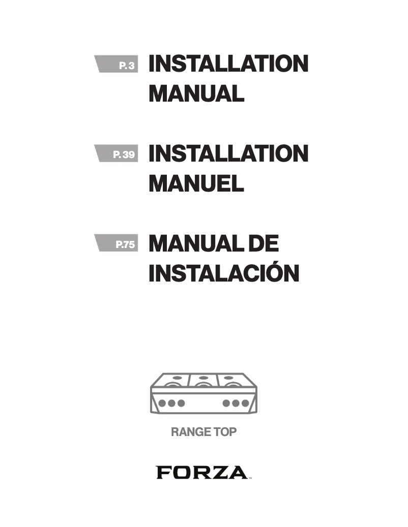 Image de la première page du manuel de l'appareil FRT304GN