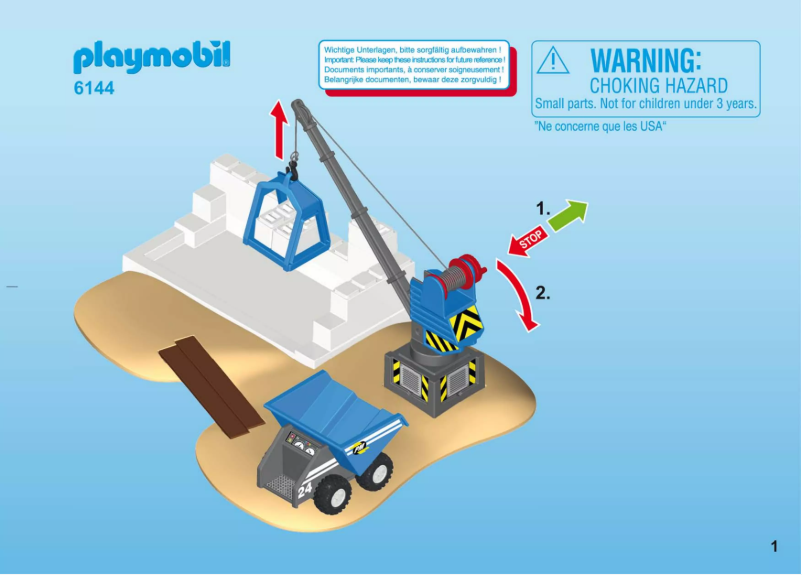 Image de la première page du manuel de l'appareil Construction Site SuperSet
