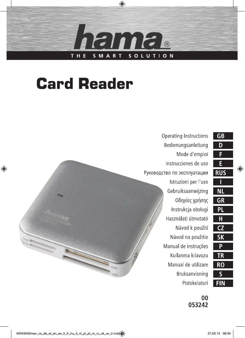 Imagen de la primera página del manual del dispositivo 00053242