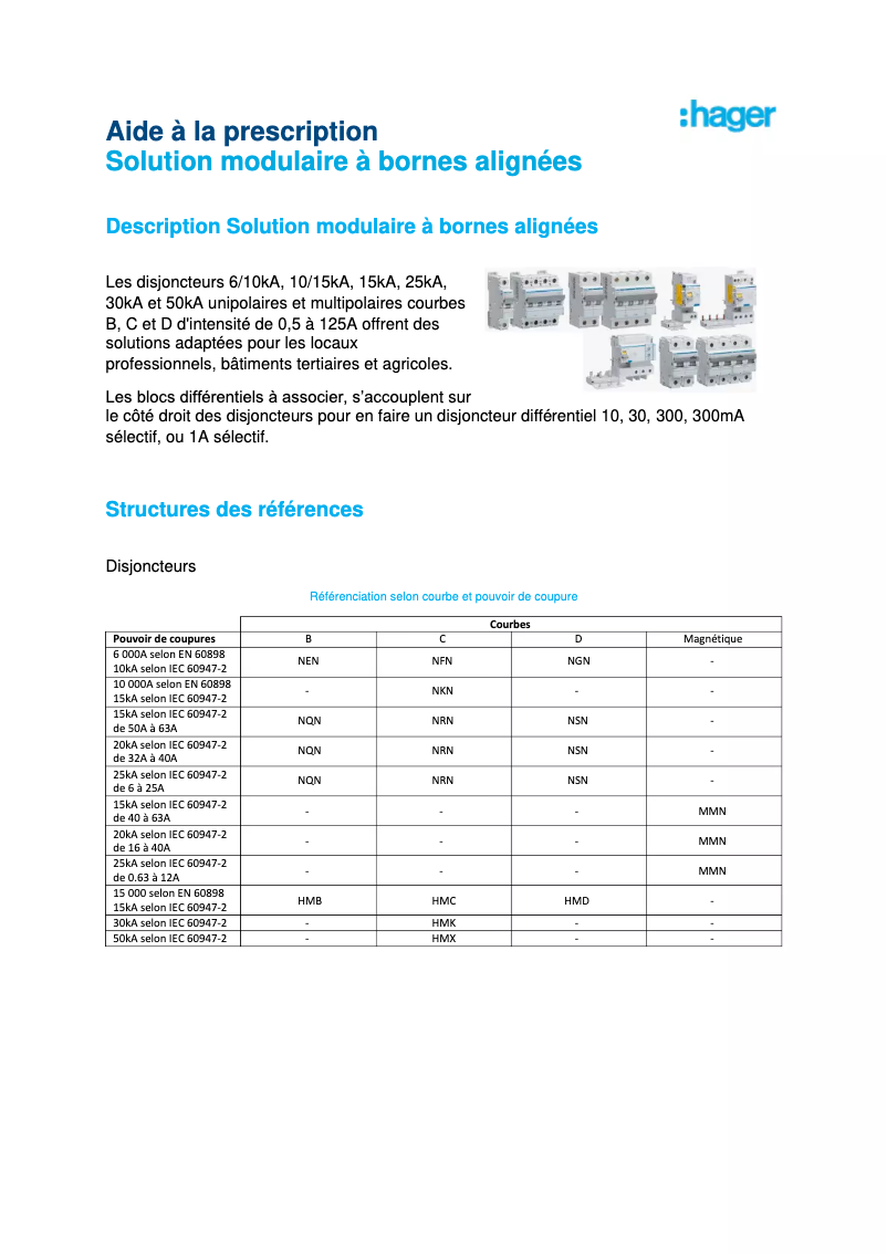 Image de la première page du manuel de l'appareil BFC480E