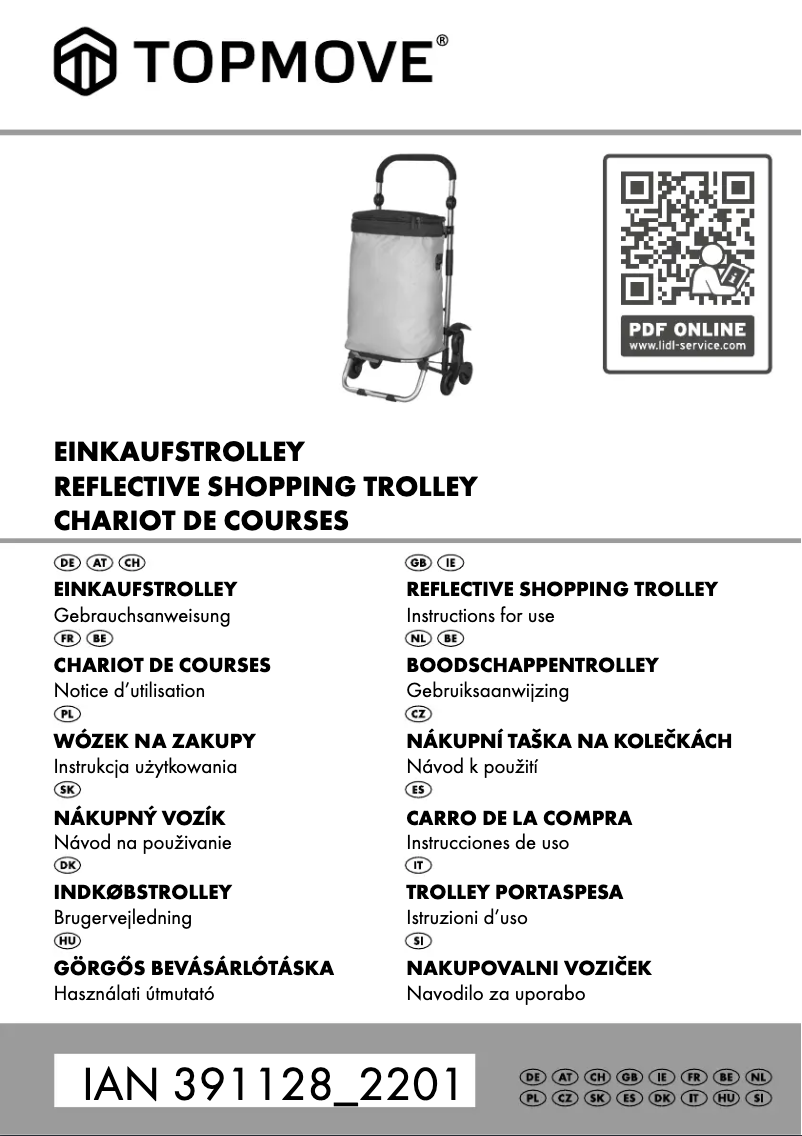 Page n°1 - Manuel utilisateur Topmove IAN 391128