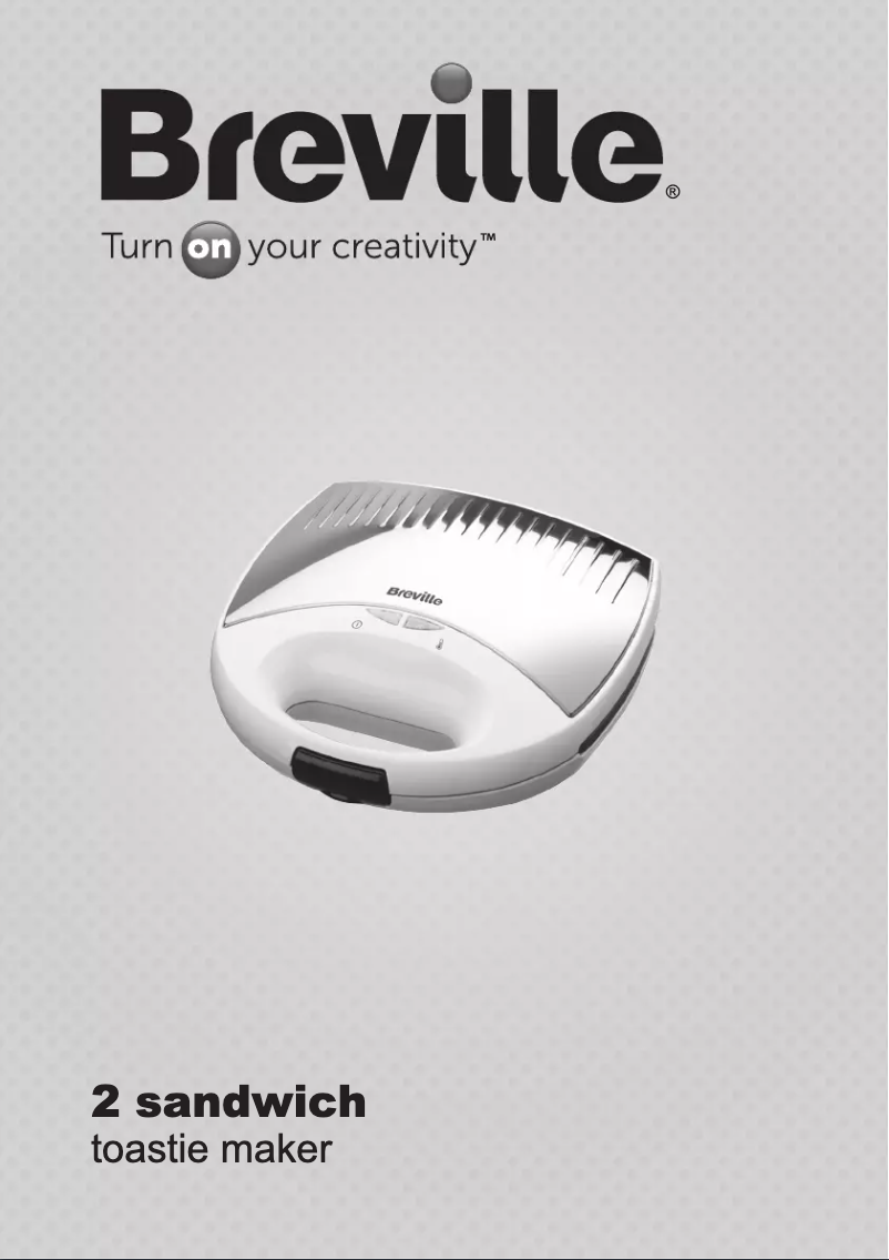 Page 1 de la notice Manuel utilisateur Breville VST027