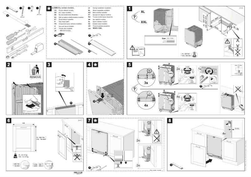 Page n°1 - Manuel utilisateur Asko DI7601XXLFI/1