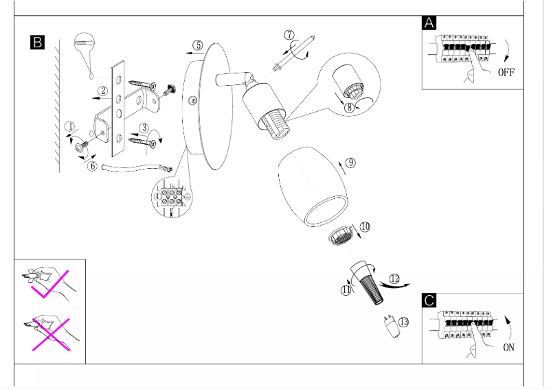 Image de la première page du manuel de l'appareil Nabao