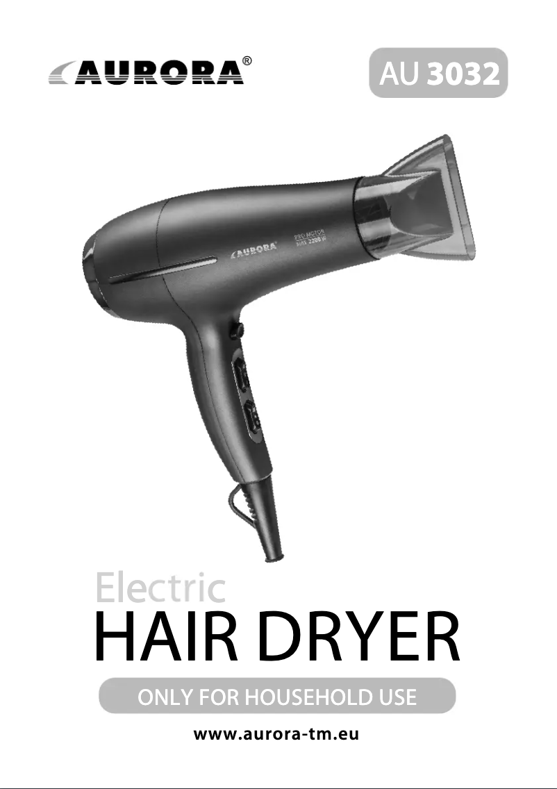 Página 1 del manual Manual de usuario Aurora AU3032