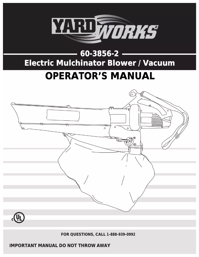 Image de la première page du manuel de l'appareil 60-3856-2