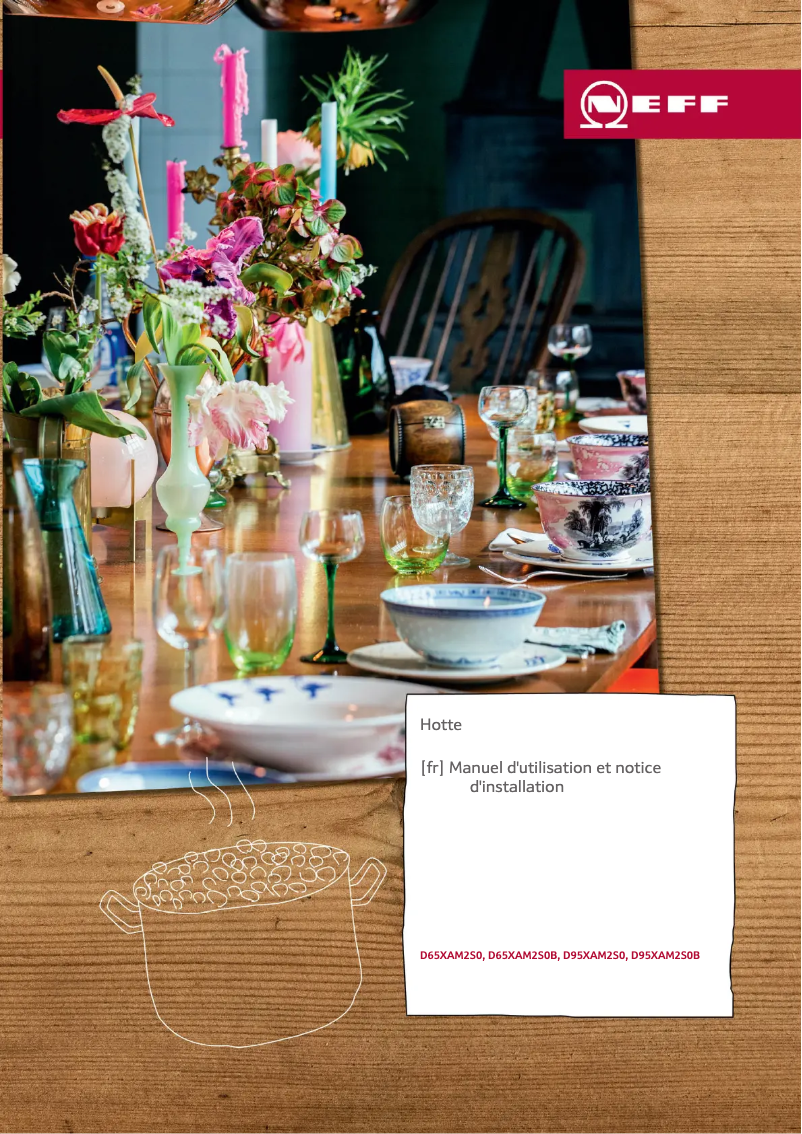 Page n°1 - Guide d'installation Neff D95XAM2S0