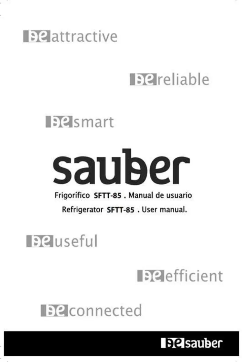 Página 1 del manual Manual de usuario Sauber SFTT-85