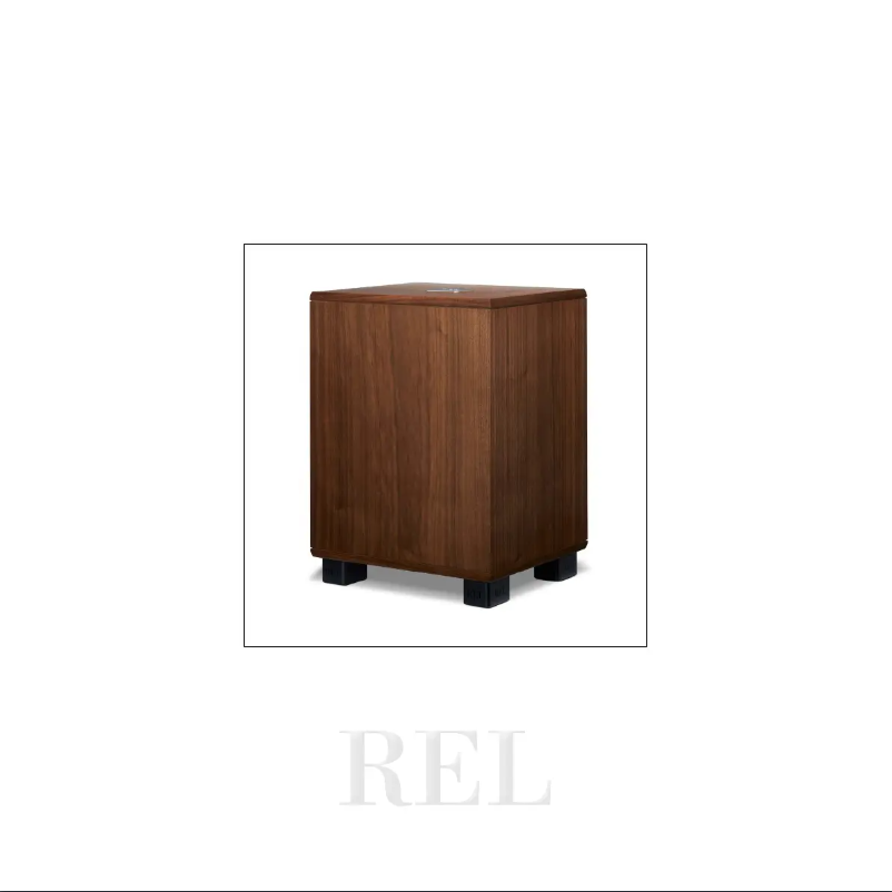 Page 1 de la notice Manuel utilisateur REL Acoustics Classic 98