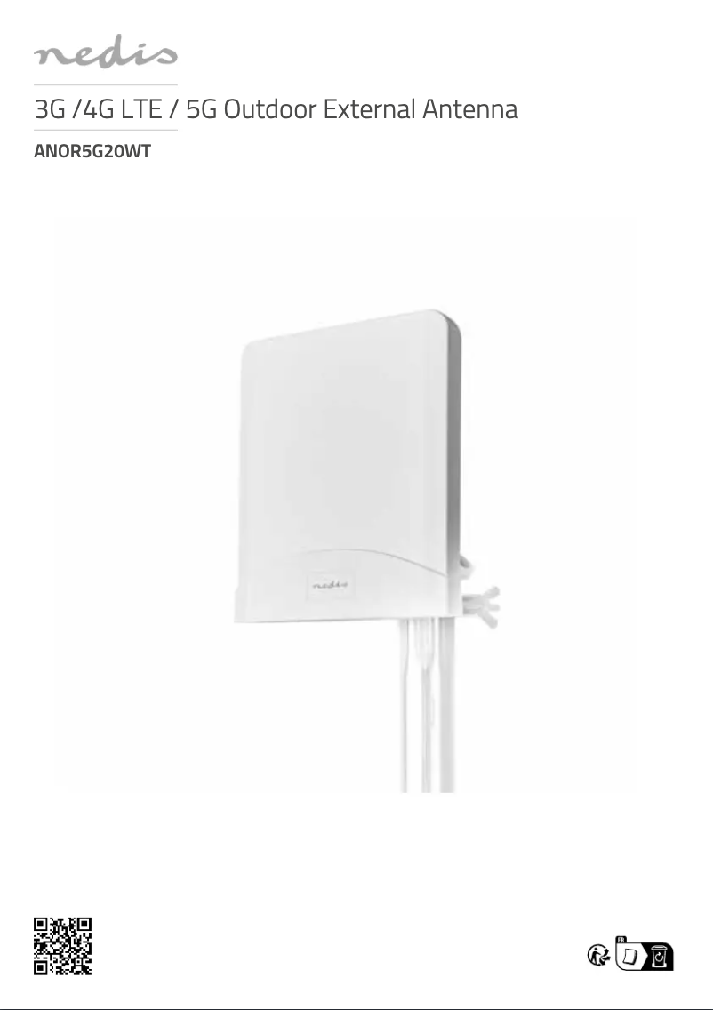 Image de la première page du manuel de l'appareil ANOR5G20WT