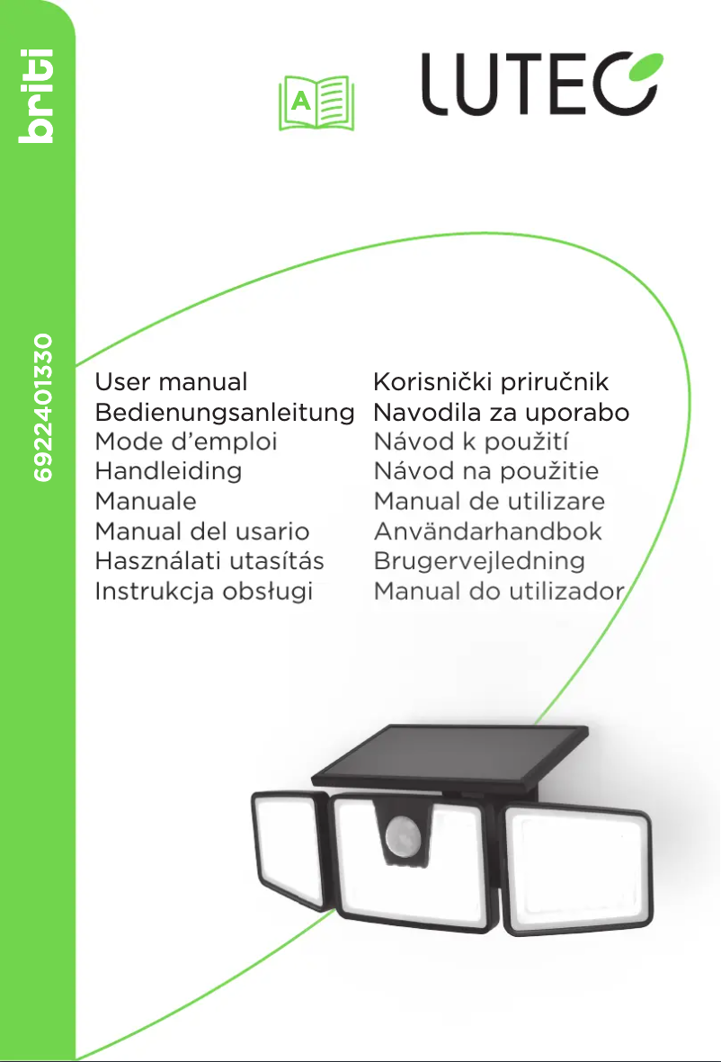 Page n°1 - Manuel utilisateur Lutec Briti