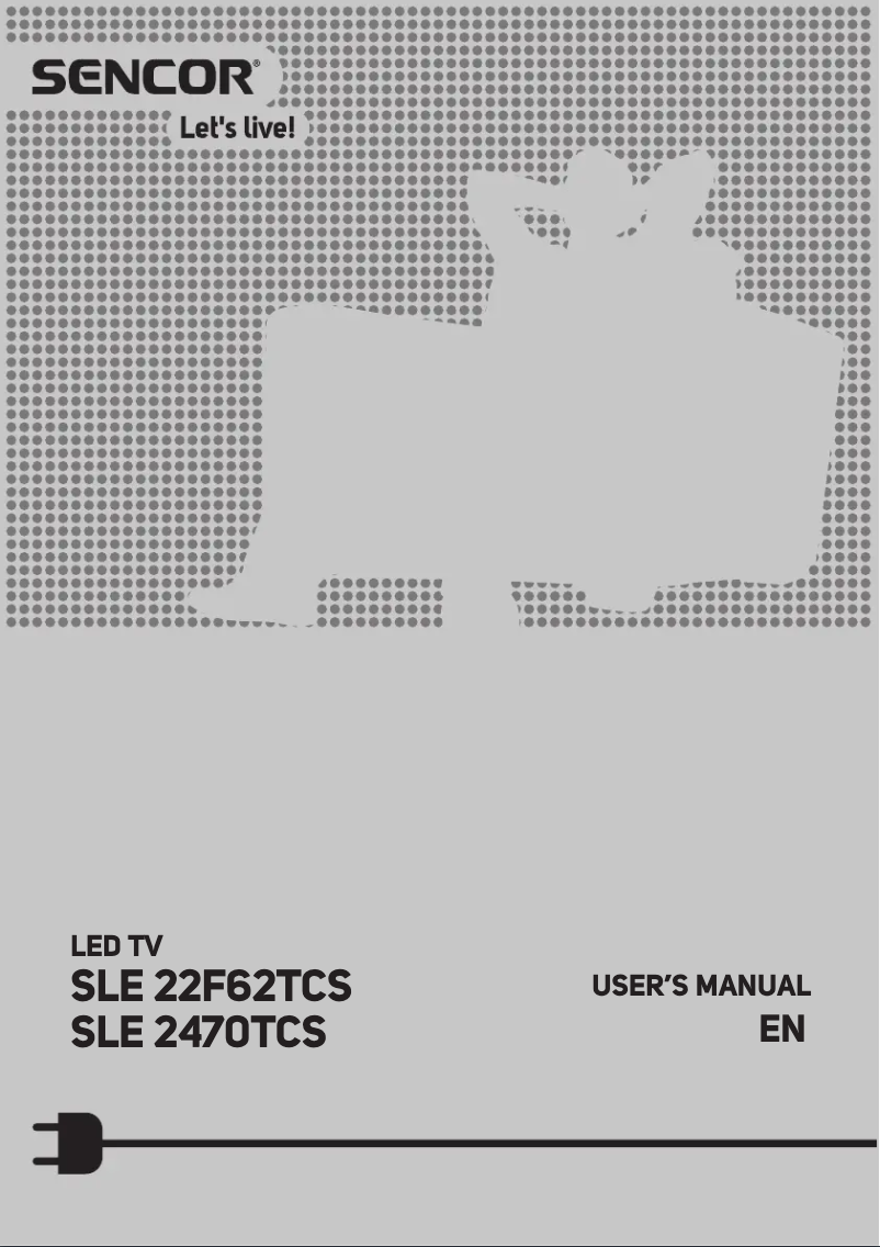 Page n°1 - Manuel utilisateur Sencor SLE 22F62TCS